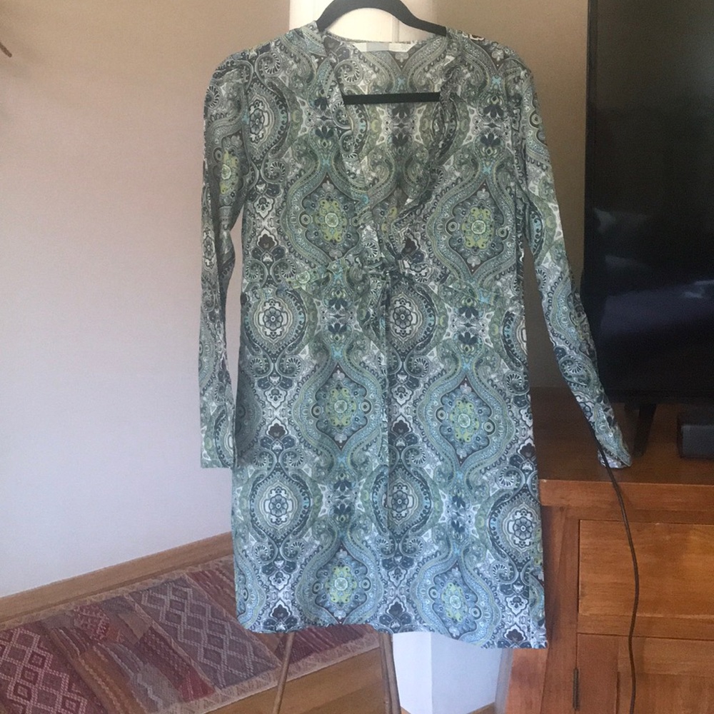 Athleta cotton /silk cover up